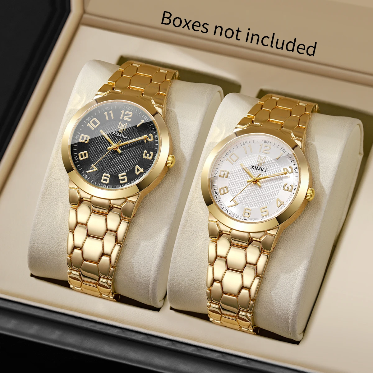 Luxury Gold Tone Women's Wrist - Luxury Watch Gold And Black บทวิจารณ์และราคา