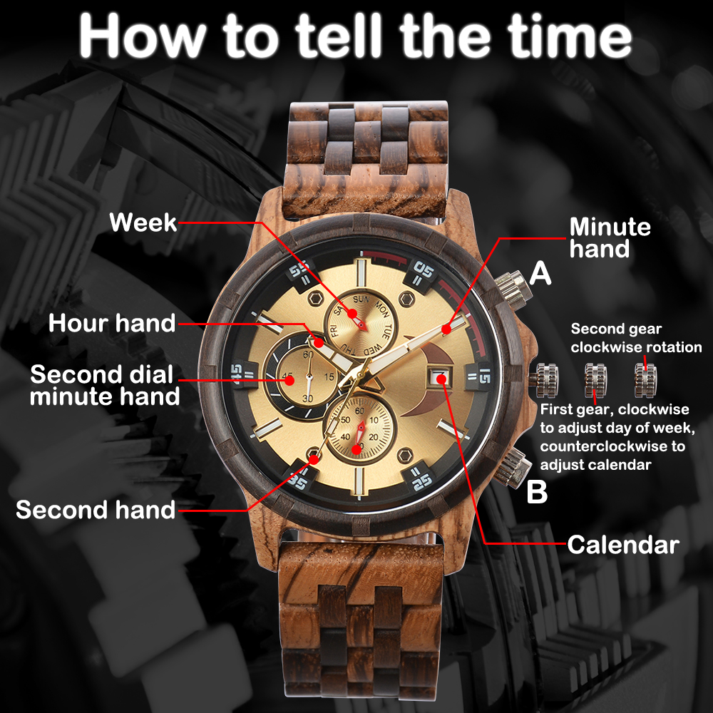 Man's Watches Wooden Watch Str - Luxury Watch Mockup บทวิจารณ์และราคา