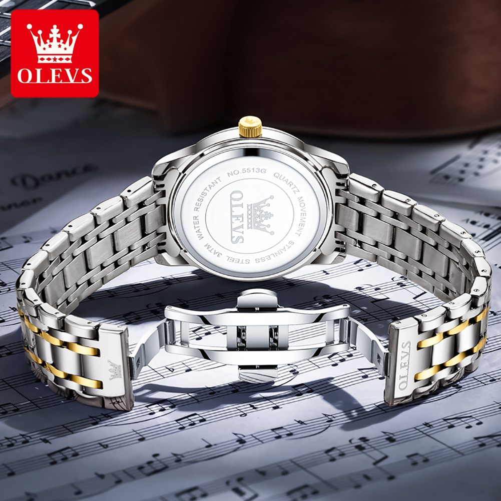 OLEVS Brand Fashion men's watc - Luxury Watch Mockup บทวิจารณ์และราคา
