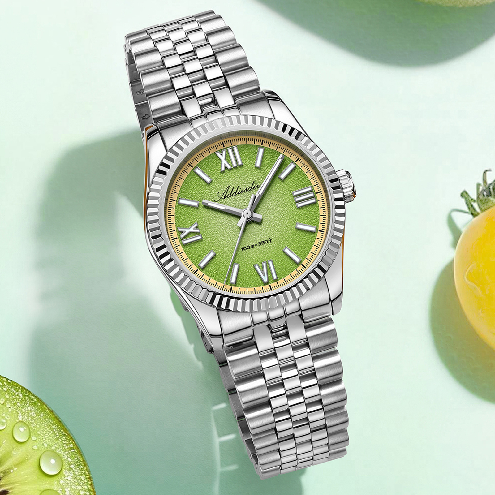 ADDIESDIVE Hight Quality Sapph - Luxury Watch And Bracelet บทวิจารณ์และราคา