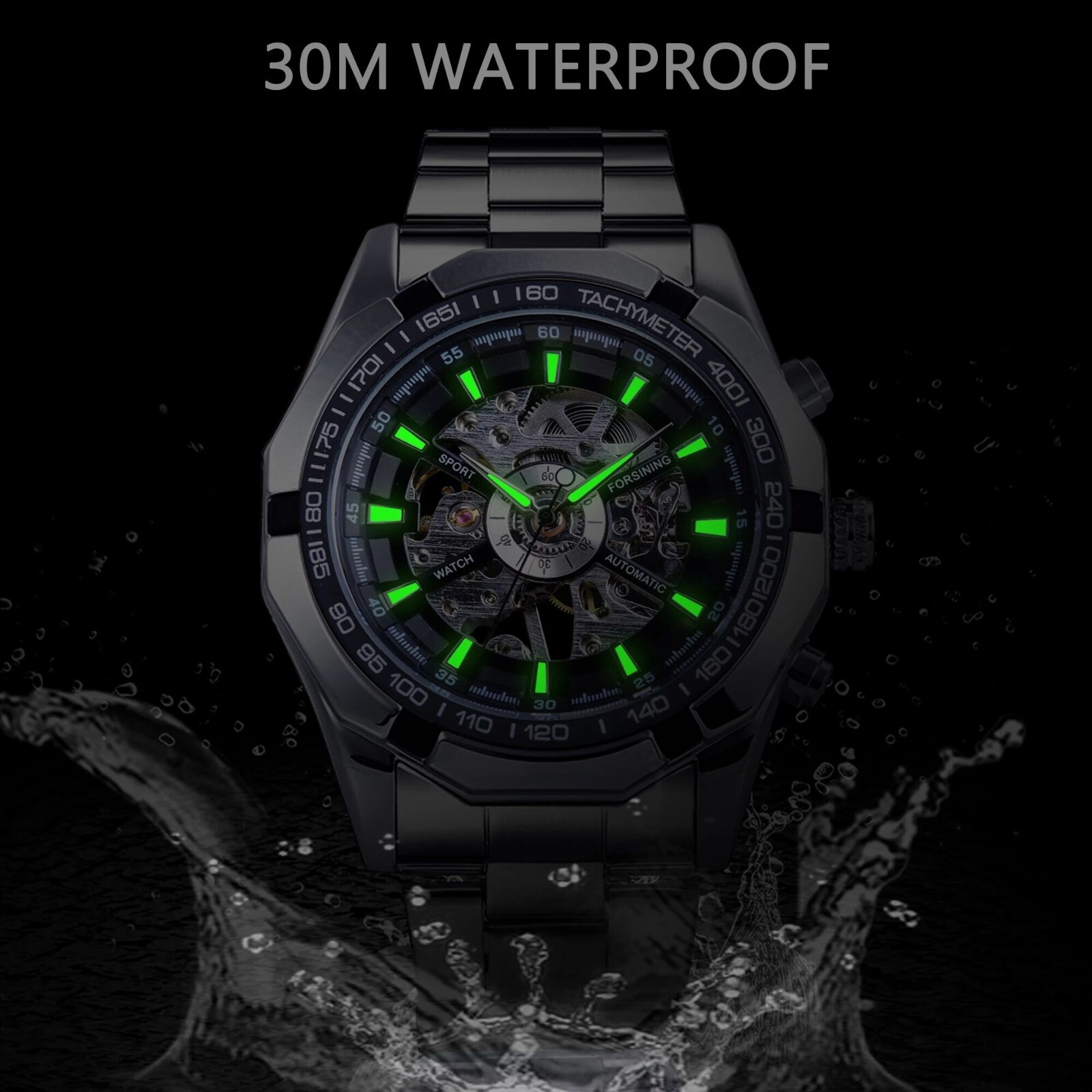 FORSINING Brand Automatic Self - Luxury Watch Nice บทวิจารณ์และราคา