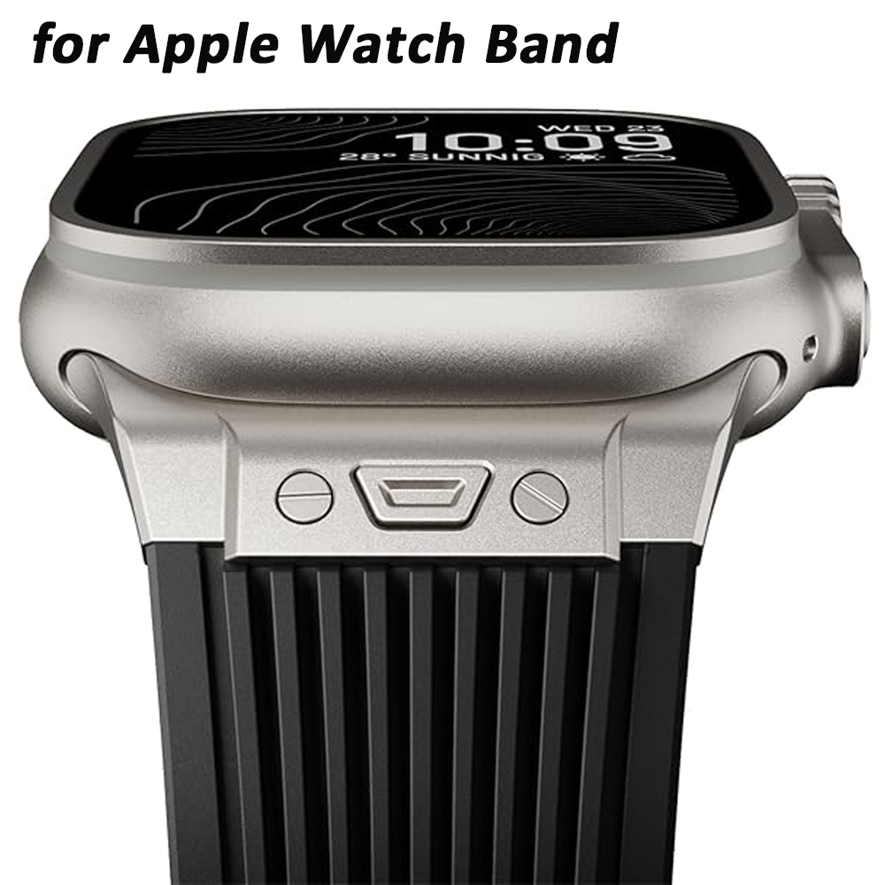 Sports Silicone Strap for Appl - Luxury Watch Apple Bands บทวิจารณ์และราคา