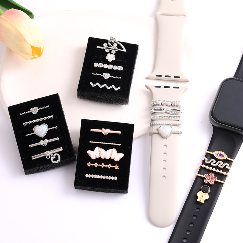 Decoration Ring For Apple watc - Luxury Watch Apple Bands บทวิจารณ์และราคา