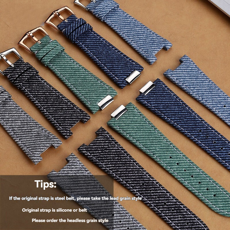 25mm×12mm Canvas Watch Strap f - Luxury Watch Patek Philippe บทวิจารณ์และราคา
