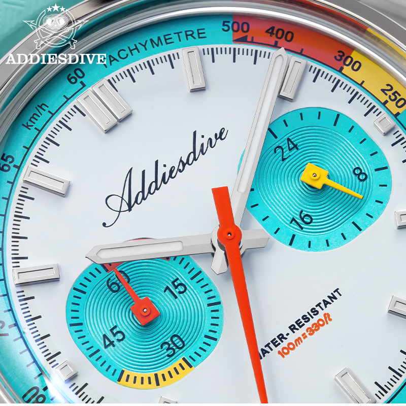ADDIESDIVE NEW Multifunction C - Luxury Watch With Rubber Strap บทวิจารณ์และราคา