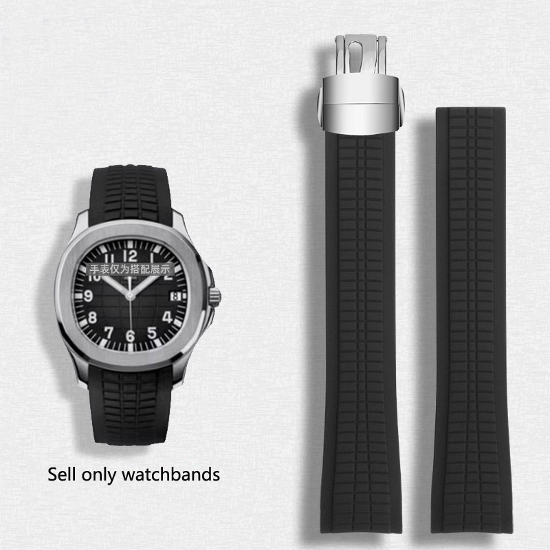 Soft Rubber Watch Band Aquanau - Luxury Watch Patek Philippe บทวิจารณ์และราคา