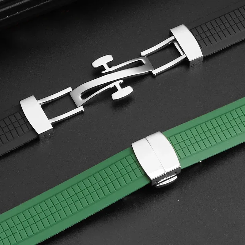 Soft Rubber Watch Band Aquanau - Luxury Watch Patek Philippe บทวิจารณ์และราคา
