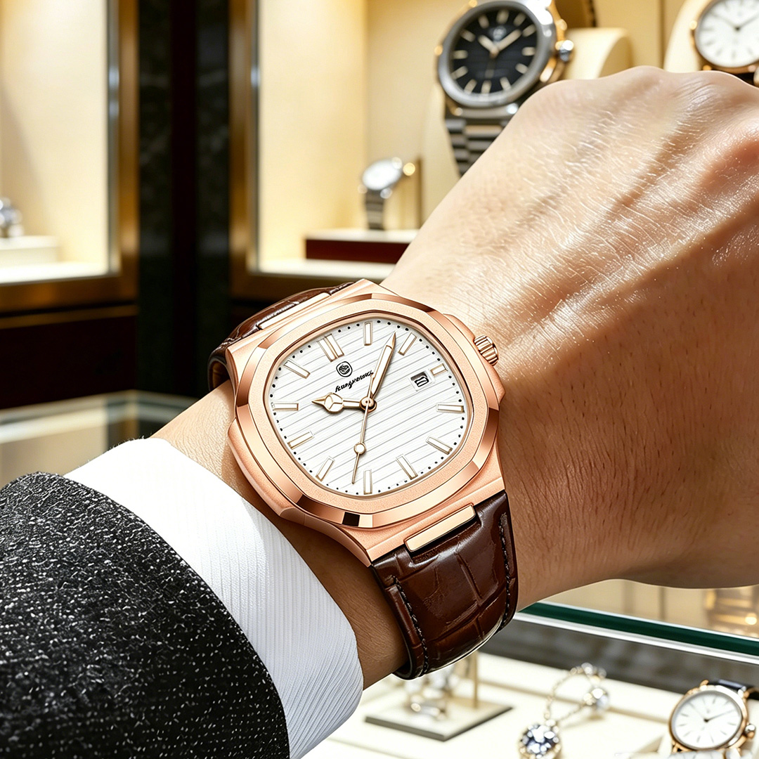PAAZOMU Top Luxury Square Man  - Luxury Watch Nice บทวิจารณ์และราคา