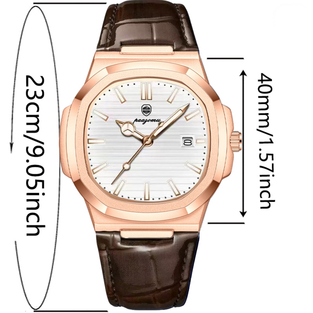 PAAZOMU Top Luxury Square Man  - Luxury Watch Nice บทวิจารณ์และราคา