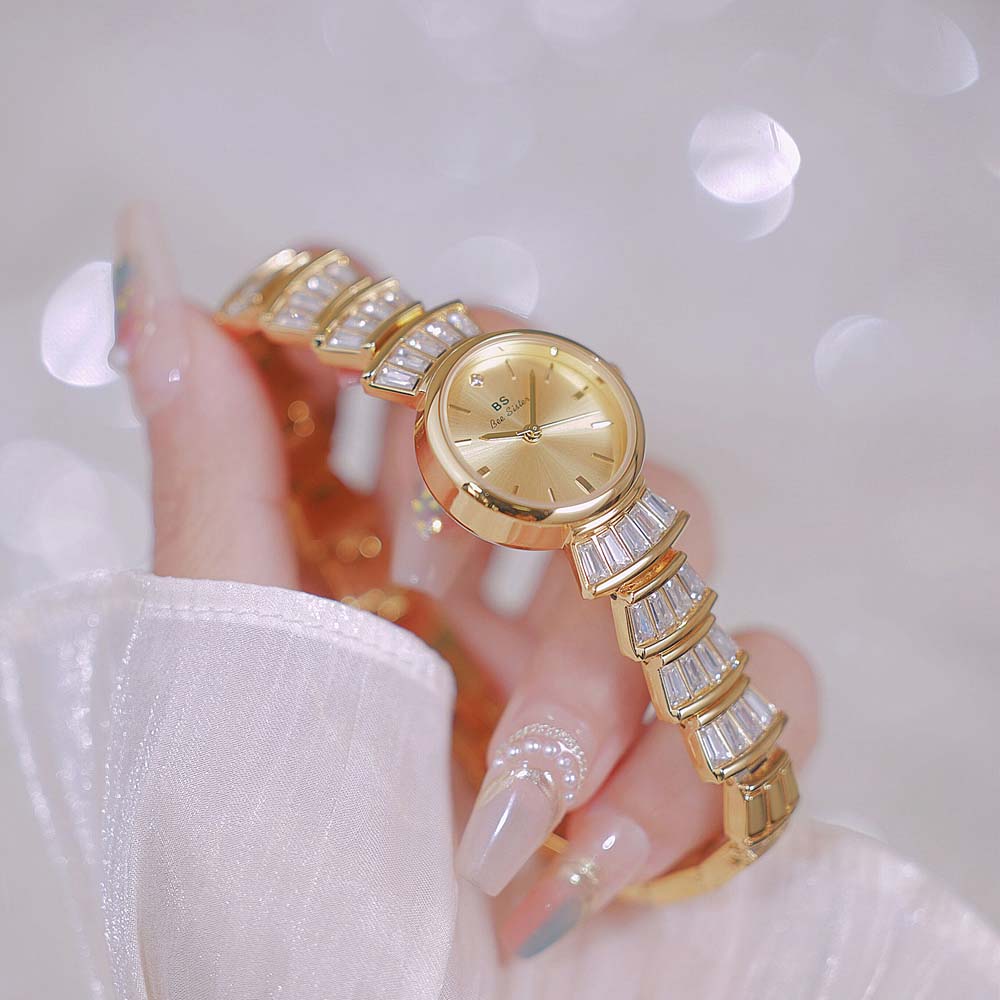 High Quality Women's Watches L - Luxury Watch Gold And Black บทวิจารณ์และราคา