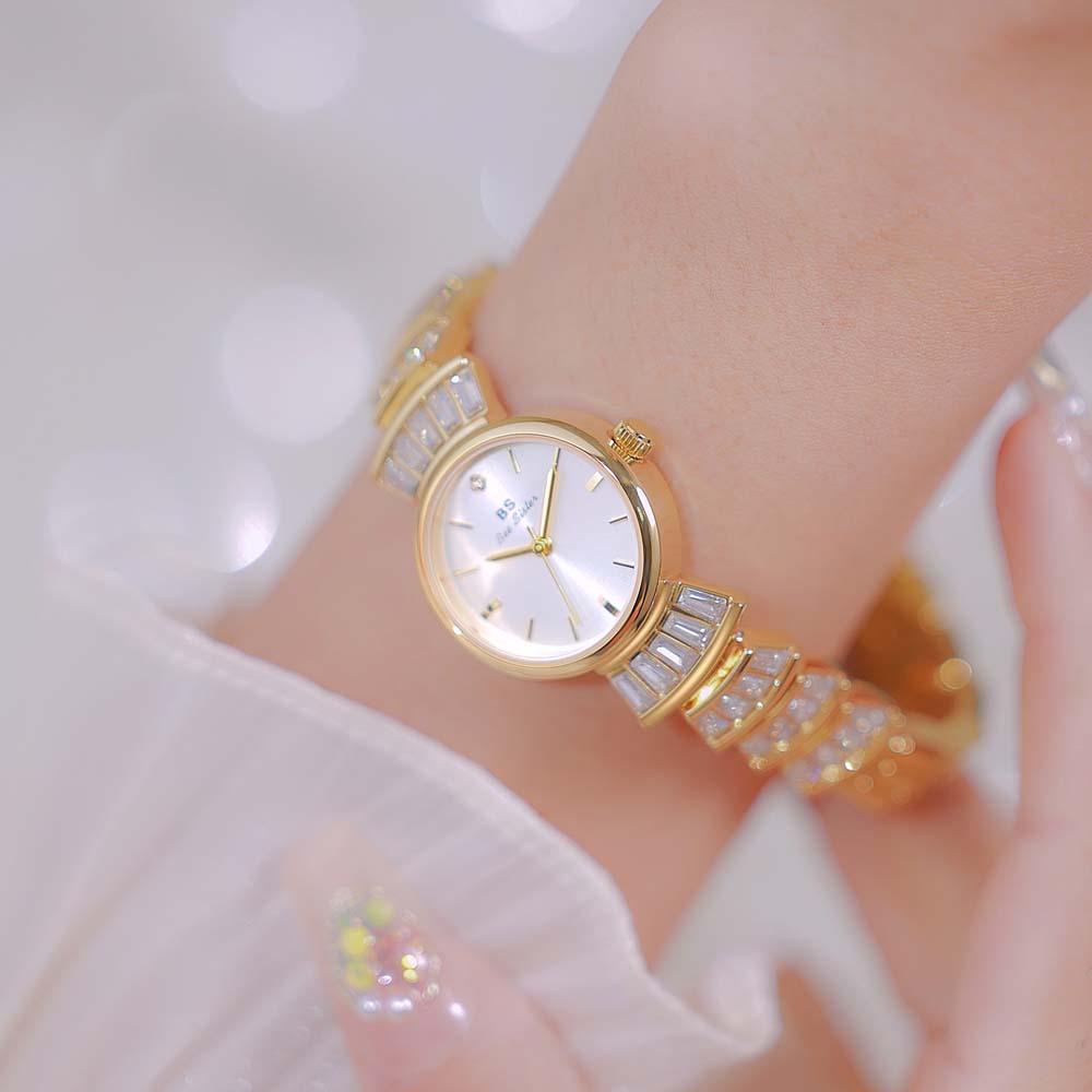 High Quality Women's Watches L - Luxury Watch Gold And Black บทวิจารณ์และราคา