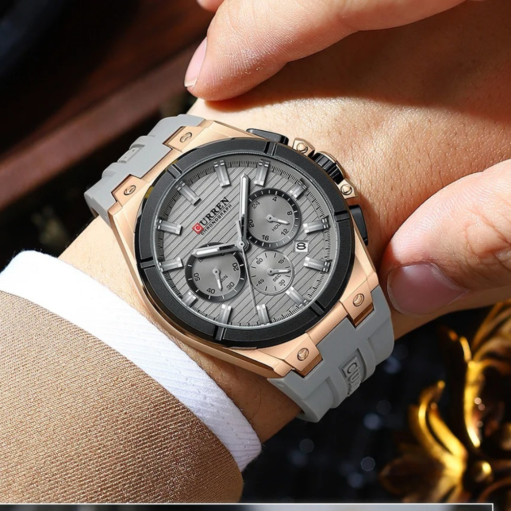 CURREN 8487  NEW WristWatch Ch - Luxury Watch It บทวิจารณ์และราคา
