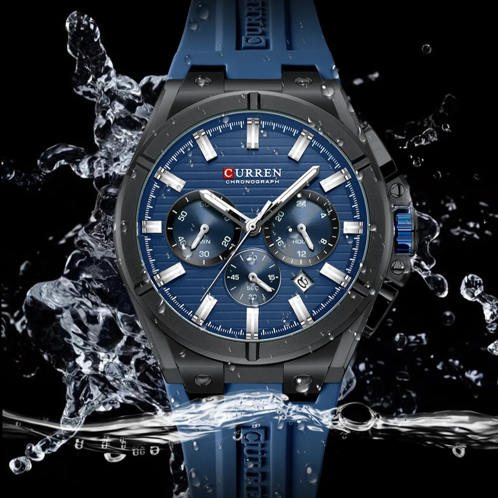 CURREN 8487  NEW WristWatch Ch - Luxury Watch It บทวิจารณ์และราคา
