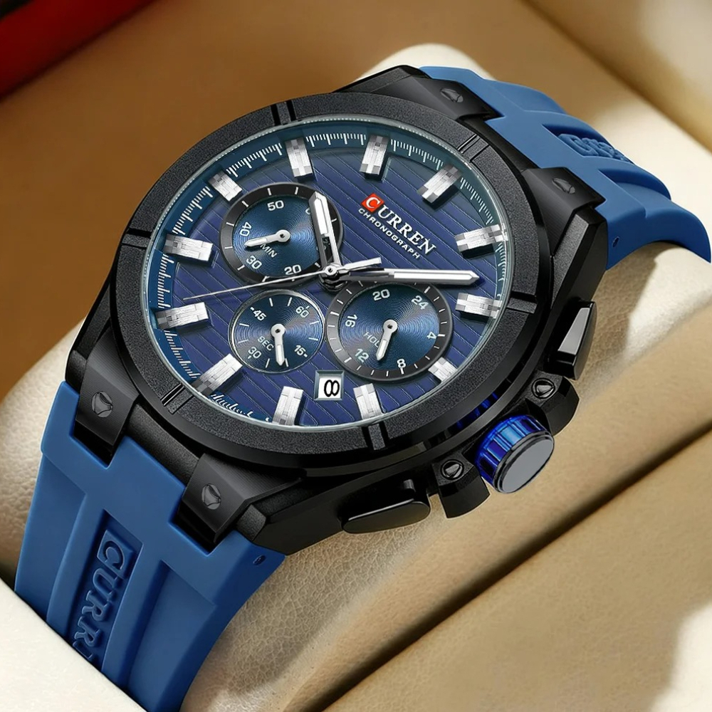 CURREN 8487  NEW WristWatch Ch - Luxury Watch It บทวิจารณ์และราคา