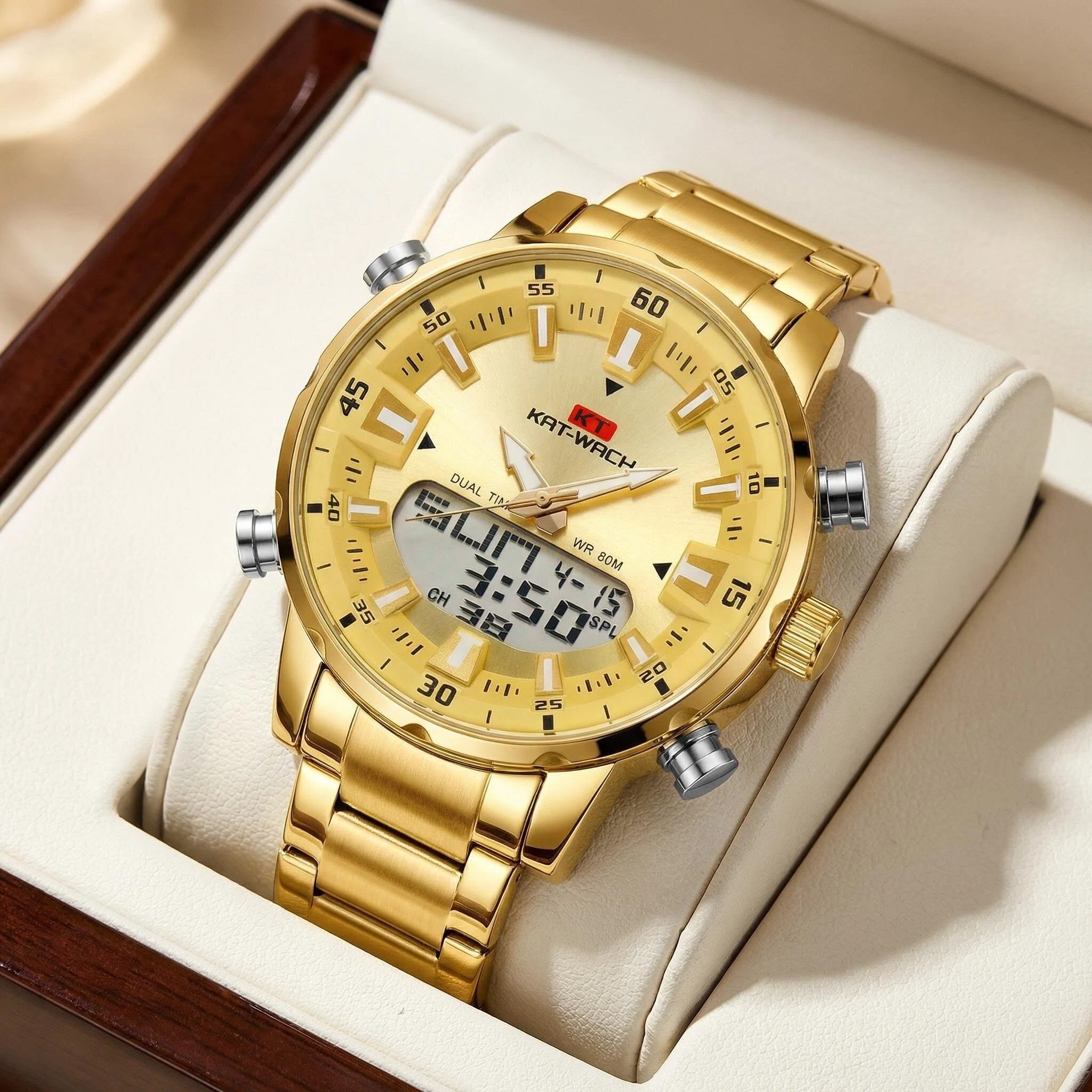 KAT-WACH Luxury Men's Quartz D - Luxury Watch Time บทวิจารณ์และราคา