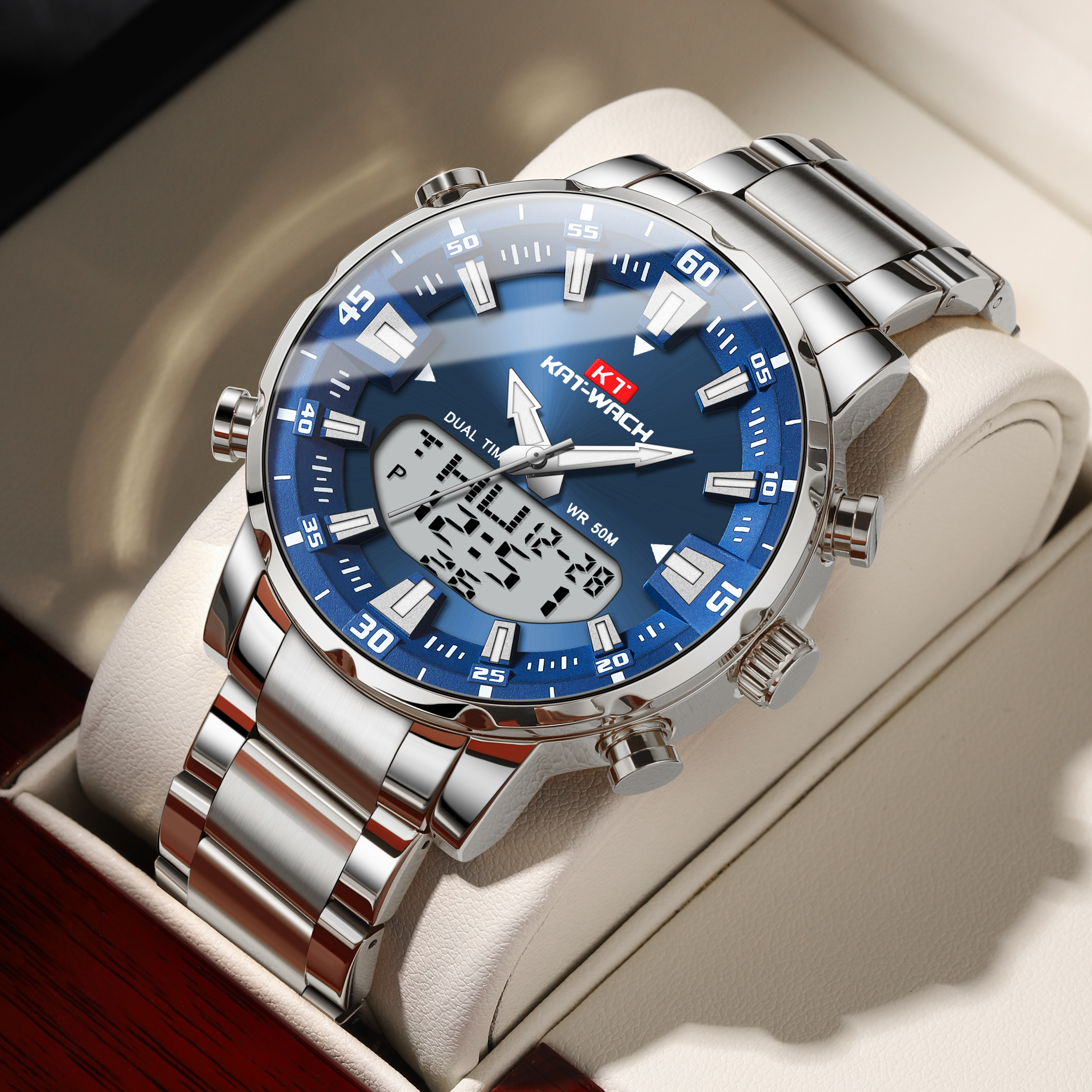 KAT-WACH Luxury Men's Quartz D - Luxury Watch Time บทวิจารณ์และราคา