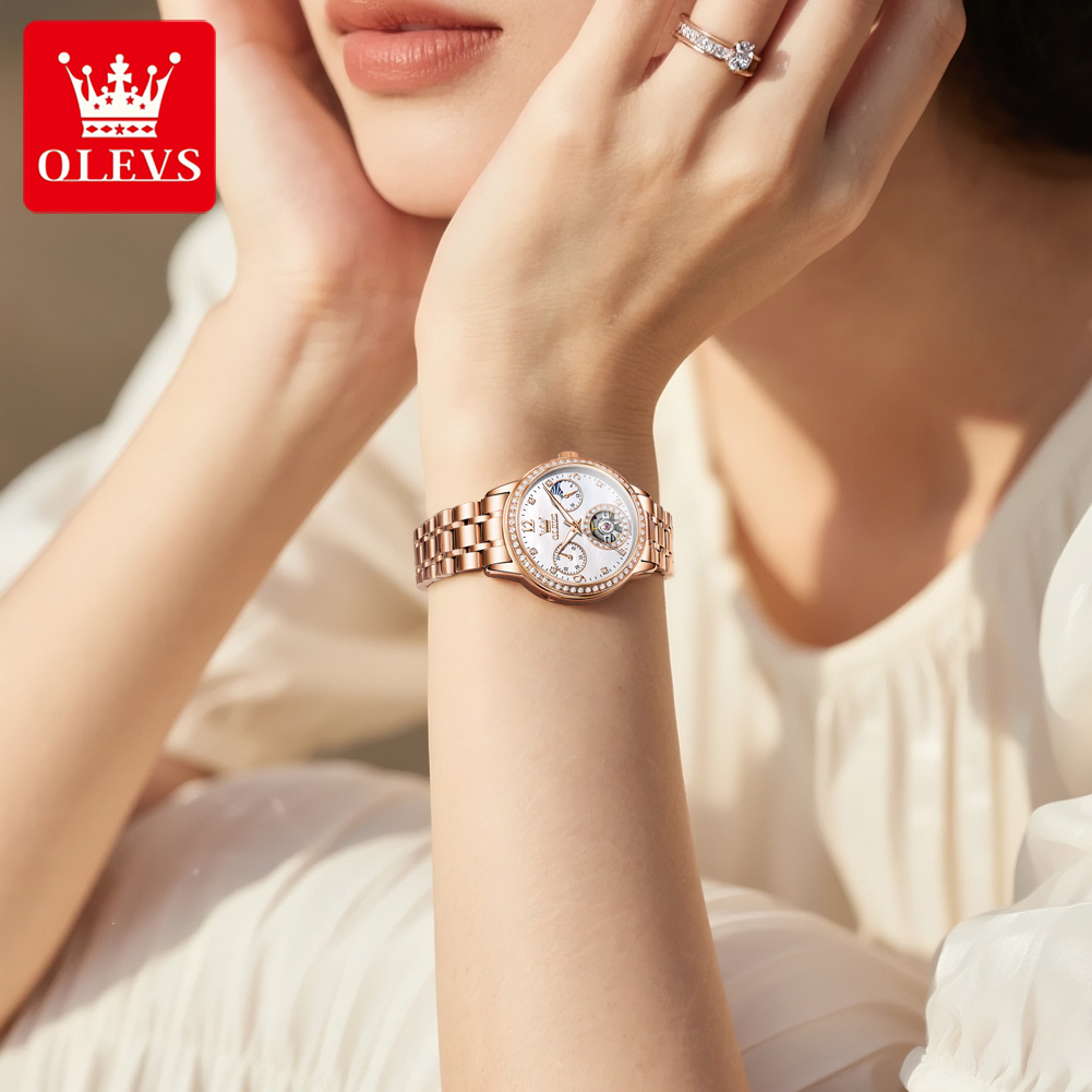 OLEVS Women's Watches Top Bran - Luxury Watch And Bracelet บทวิจารณ์และราคา