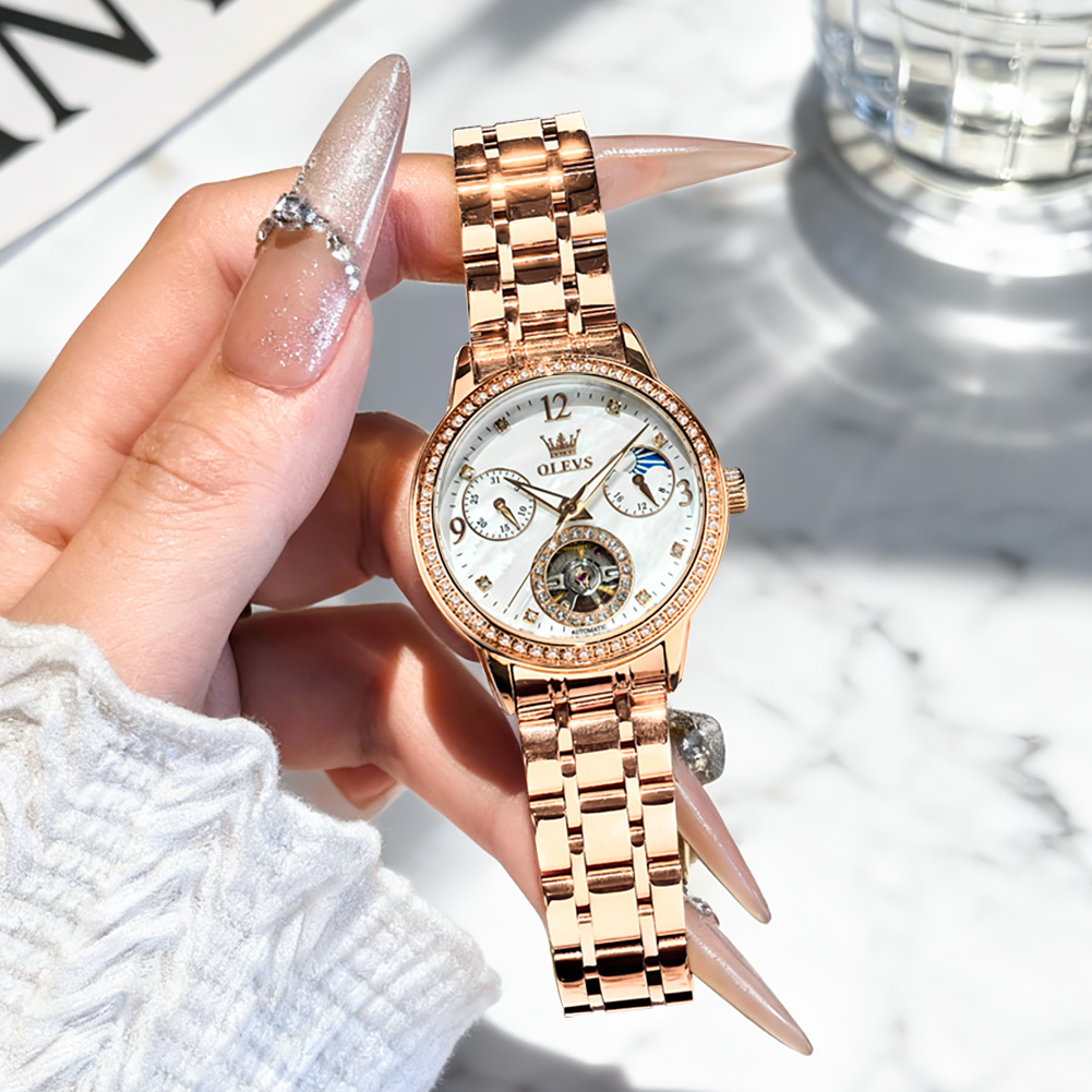 OLEVS Women's Watches Top Bran - Luxury Watch And Bracelet บทวิจารณ์และราคา