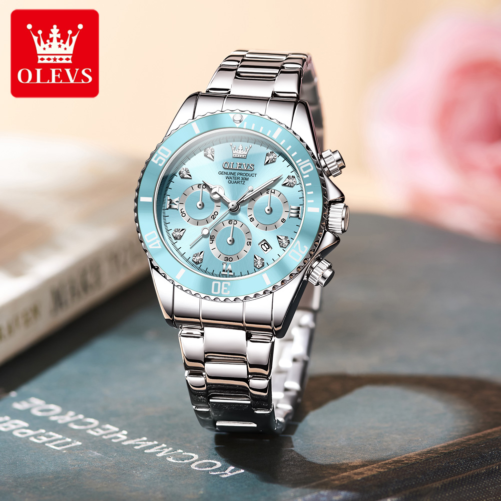 OLEVS Women Watch 5632 Elegant - Luxury Watch And Bracelet บทวิจารณ์และราคา