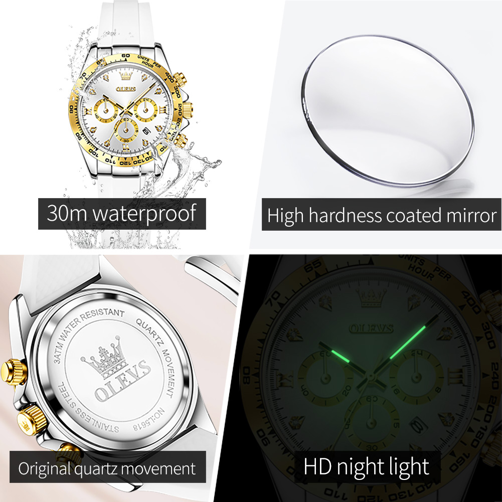OLEVS 5618 New Women Watch Lux - Luxury Watch Time บทวิจารณ์และราคา