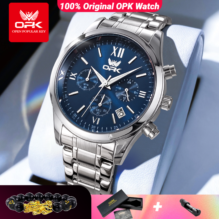 OPK 6052 Mens Watch Automatic  - Luxury Watch And Bracelet บทวิจารณ์และราคา