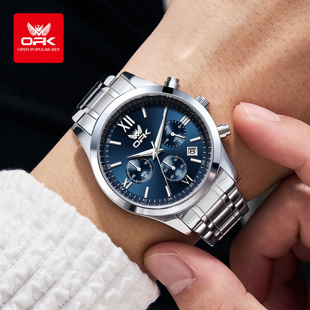 OPK 6052 Mens Watch Automatic  - Luxury Watch And Bracelet บทวิจารณ์และราคา
