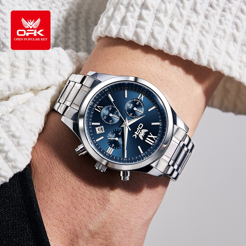 OPK 6052 Mens Watch Automatic  - Luxury Watch And Bracelet บทวิจารณ์และราคา