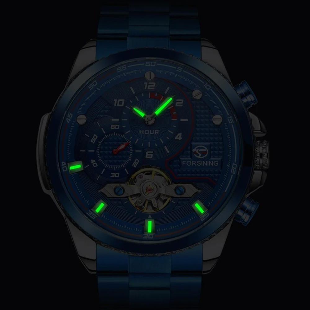 Luxury Brand Blue Male Mechani - Luxury Watch Nice บทวิจารณ์และราคา