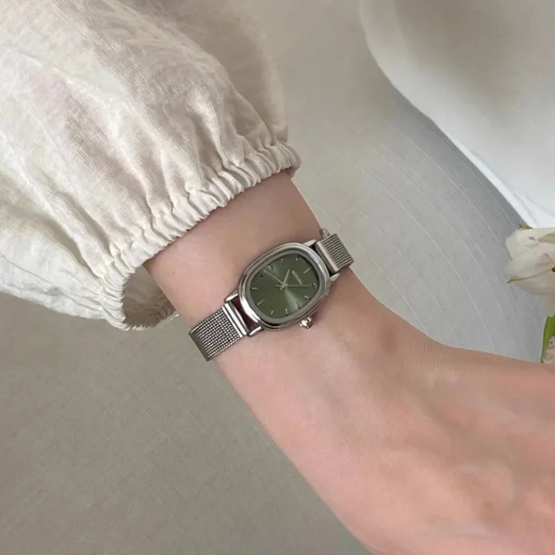 Small Oval Dial Green Watch Si - Luxury Watch Brand For Women บทวิจารณ์และราคา