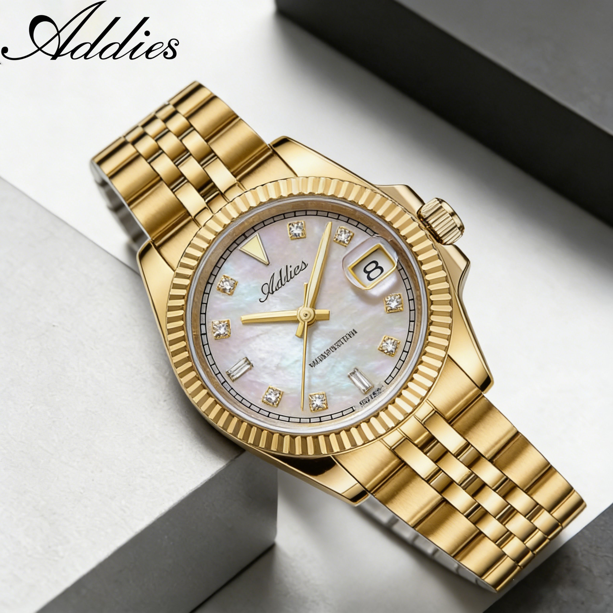 ADDIES 585 Quartz Women's Watc - Luxury Watch And Bracelet บทวิจารณ์และราคา