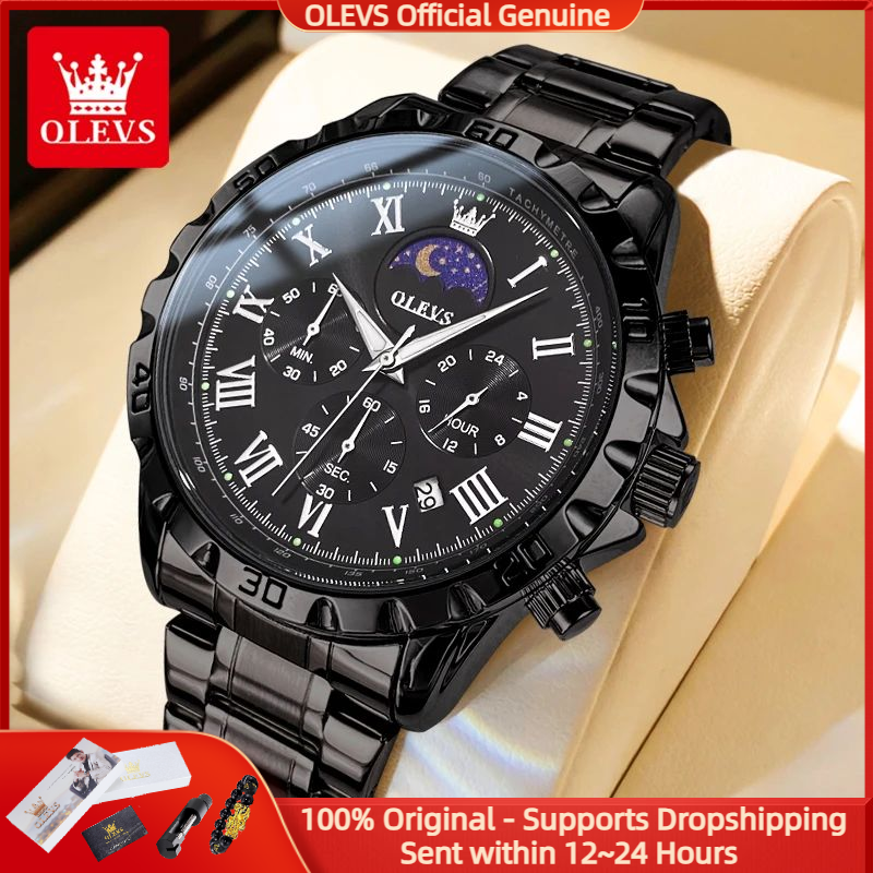 OLEVS 2950 Men Watch Fashion R - Luxury Watch Time บทวิจารณ์และราคา