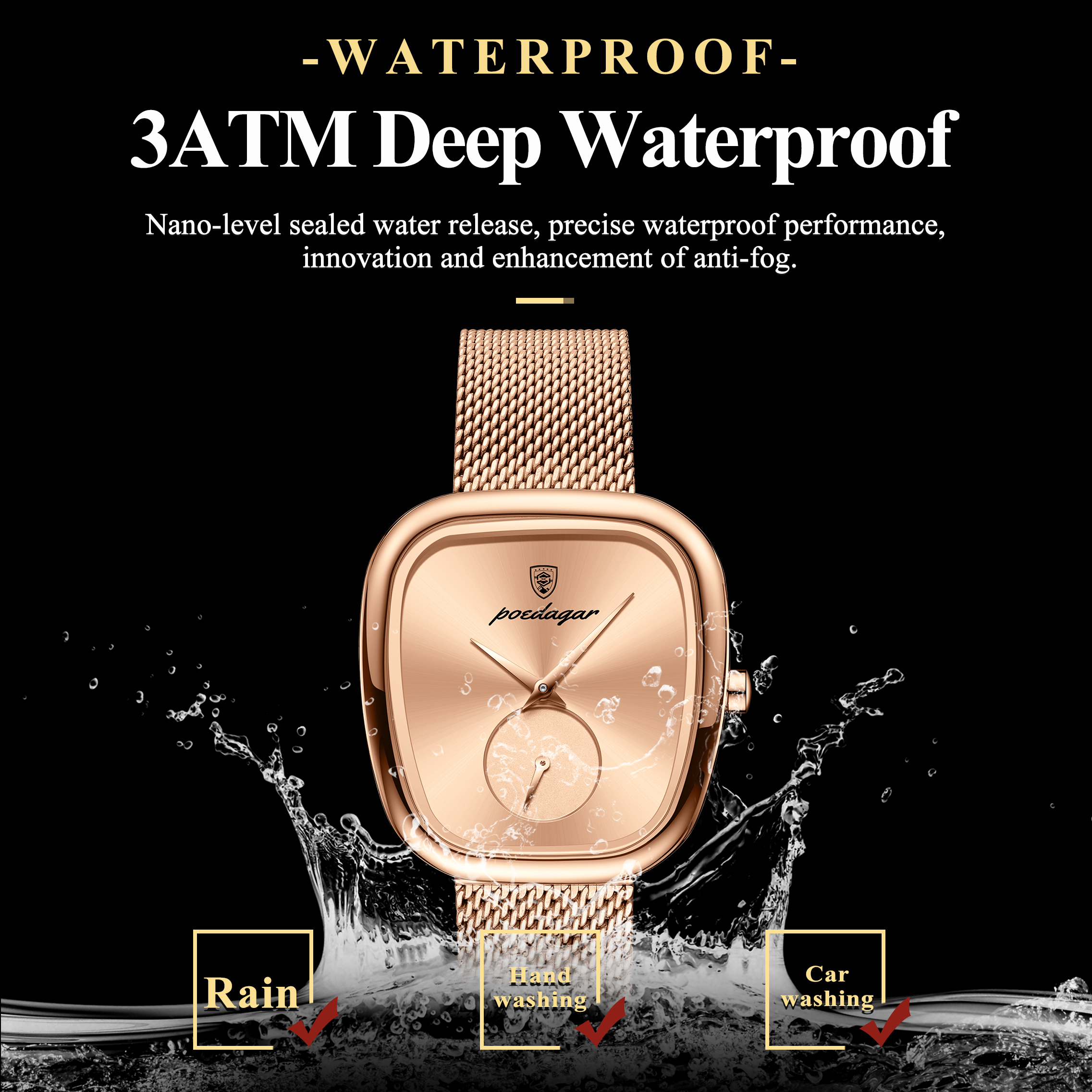 POEDAGAR Luxury Brand Woman Wa - Luxury Watch Brand For Women บทวิจารณ์และราคา